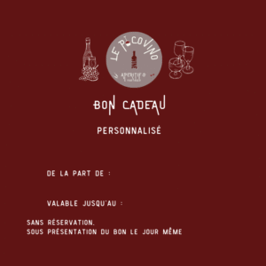 Bon Cadeau Personnalisé